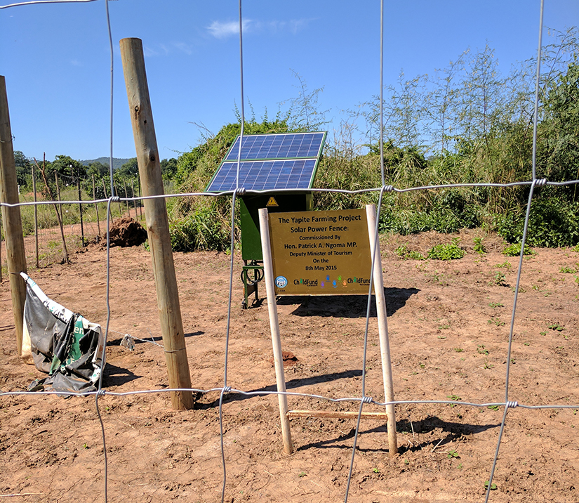 Zambia solar fence web