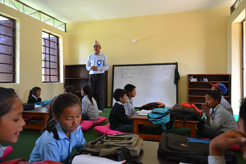 Nepal earthquake classroom c Aki Honma web
